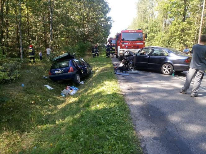 Wypadek na Podkarpaciu