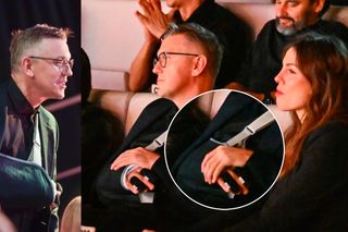 Czeczot z ręką na temblaku miesiąc po wypadku. Tak pokazał się na Telekamerach!