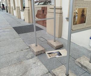 18-latek zniszczył wystawę przed muzeum w Rawiczu