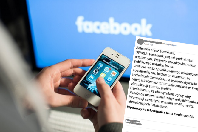 Oświadczenie na Facebooku 2019 - o co chodzi w nowym łańcuszku i czy to prawda?