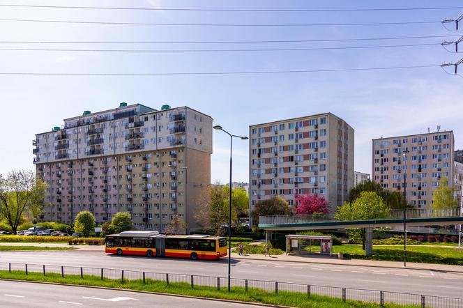 Osiedle prototypów w Warszawie - zdjęcia. Zobacz eksperymentalne bloki z wielkiej płyty