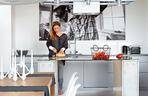 Wyspa kuchenna w stylu industrialnym