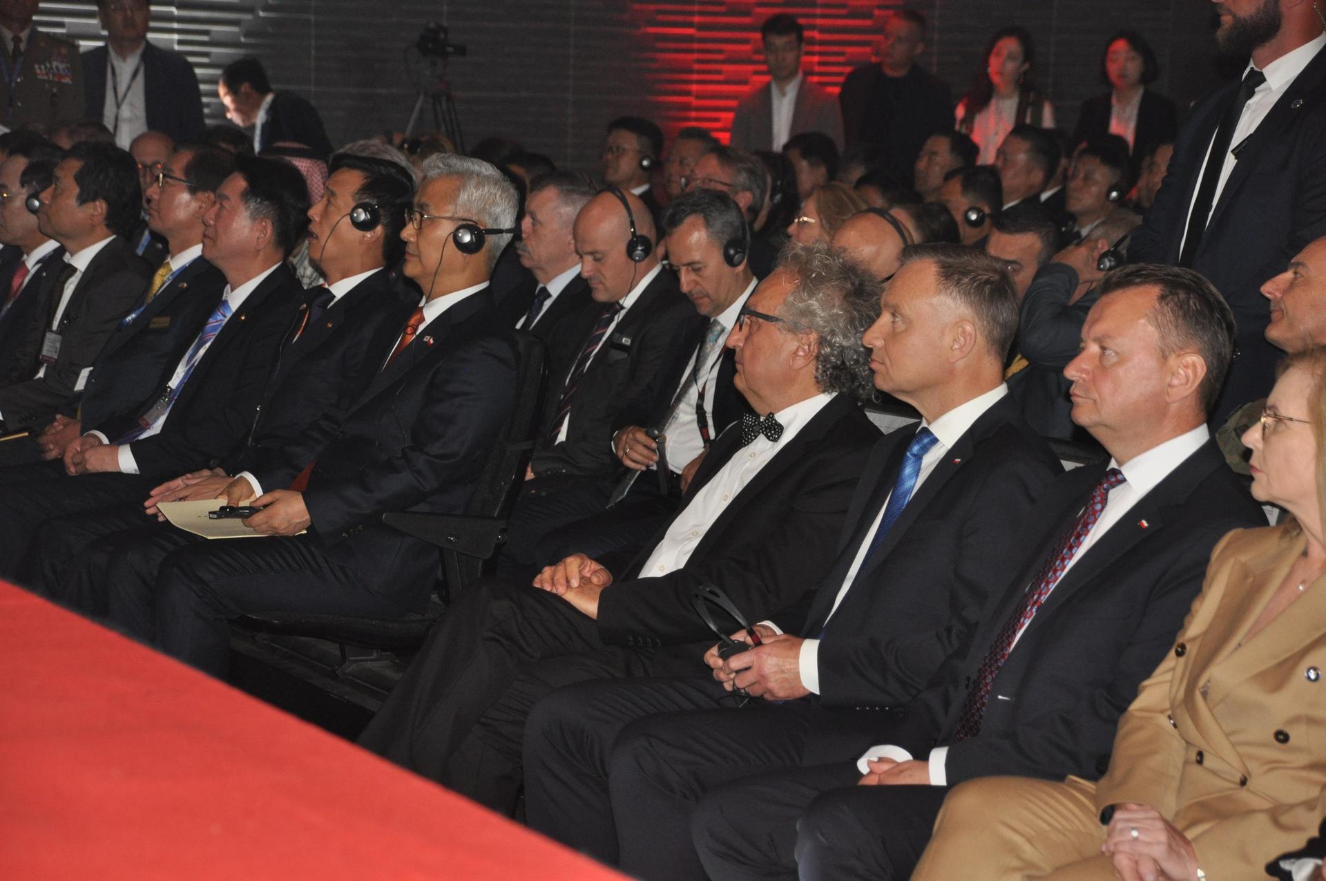 Prezydent Andrzej Duda otworzył 31. Międzynarodowy Salon Przemysłu Obronnego w Targach Kielce