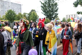 Marsz Równości w Katowicach 2025. Setki ludzi przeszło ulicami miasta. Były protesty