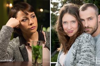 Na dobre i na złe odc. 618. Beata (Maria Góralczyk), Sylwia Mróz (Magdalena Turczeniewicz), Robert Dębski (Bartosz Porczyk)