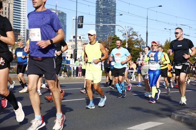 Uczestnicy 46. edycji Nationale-Nederlanden Maratonu Warszawskiego