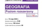 Matura 2025 geografia rozszerzona - odpowiedzi do arkusza CKE 15.05.2025 - Formuła 2023