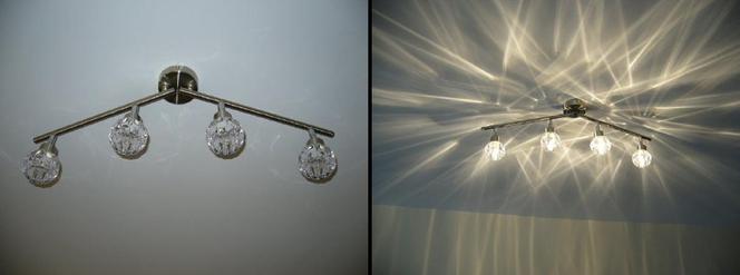 Lampa w holu