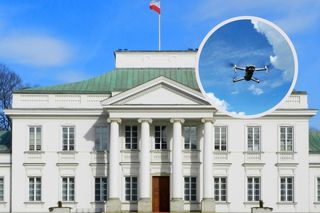 Dron krążył nad Belwederem. Pojawiły się nowe informacje w sprawie