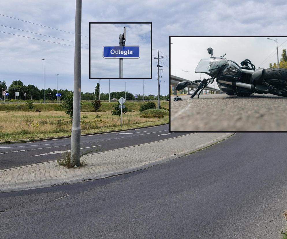 Straszny wypadek w Toruniu. Motocyklista nie wrócił z ostatniej przejażdżki