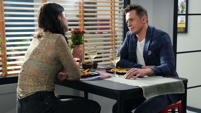 Barwy szczęścia odc. 3164. Weronika (Maria Świłpa), Błażej Modrzycki (Piotr Ligienza)