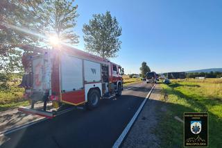 Zderzenie trzech osobówek w Białce Tatrzańskiej. Są poszkodowani