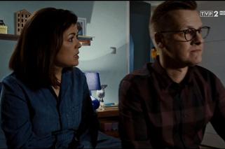 M jak miłość, odc. 1456. Kinga (Katarzyna Cichopek), Piotrek (Marcin Mroczek)