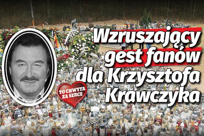 Wzruszający gest fanów dla Krzysztofa Krawczyka - to chwyta za serce