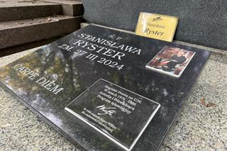 Tak wygląda grób Stanisławy Ryster