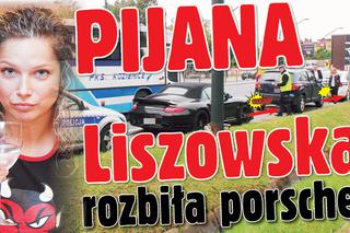 Pijana Liszowska rozbiła Porshe