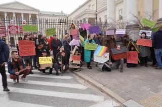 Protest w obronie Jazdowa. Mieszkańcy walczą o przyszłość zabytkowego osiedla
