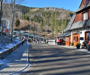 Zakopane. Centrum przesiadkowe w Kuźnicach. Słynna patelnia