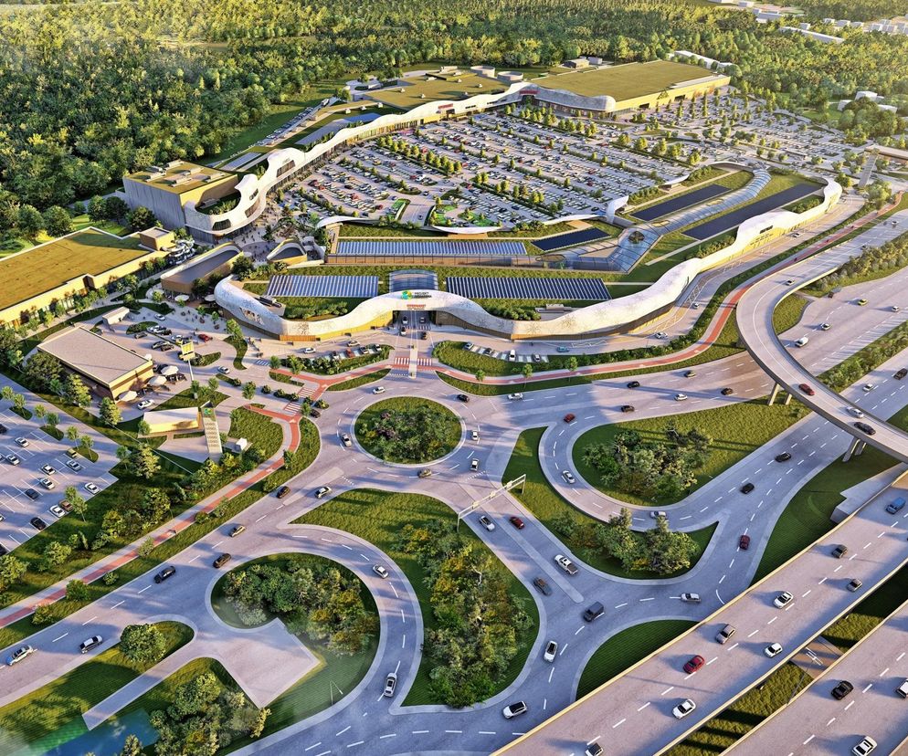 Centrum rozrywkowo-handlowe Projekt Góraszka - wizualizacje
