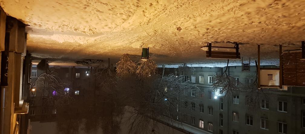 Tak wygląda zima w Warszawie