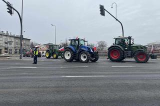 Strajk rolników w Krakowie