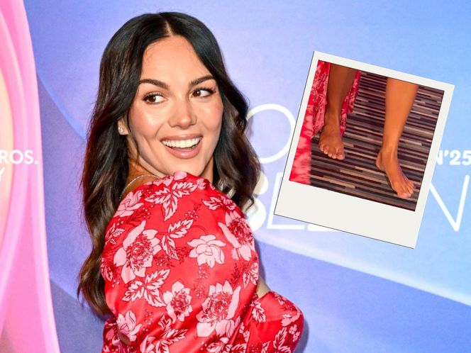 Paulina Krupińska bez butów