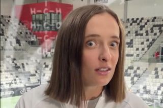 To pytanie wprawiło Igę Świątek w zakłopotanie. Nie wiedziała, co powiedzieć