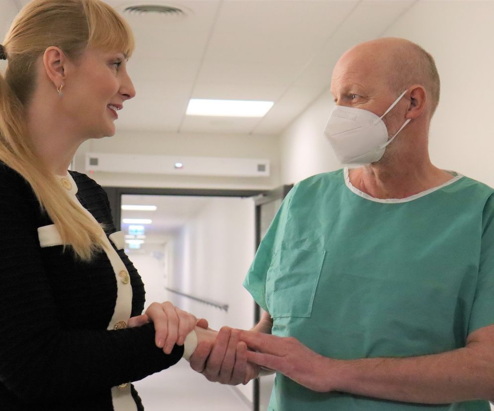 Pierwszy taki przeszczep w tej części Polski. Ma już wyniki takie, jak zdrowy człowiek