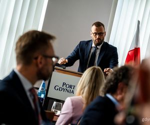 Posiedzenie sejmowej Komisji Infrastruktury w Porcie Gdynia