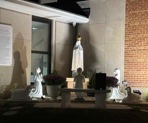 Relikwie bł. Stefana Kardynała Wyszyńskiego w kościele św. Francisa Borgii