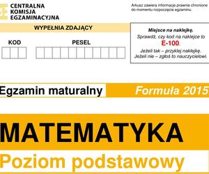 Arkusz matura 2023: matematyka - stara formuła 2015