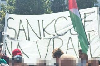 Maja Bohosiewicz, Sonia Bohosiewicz, Anita Sokolowska wspierają Palestynę