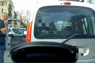 Policja pokazuje dramatyczna nagranie z pijanym kierowcą. 49-latek siał postrach na drogach Piaseczna