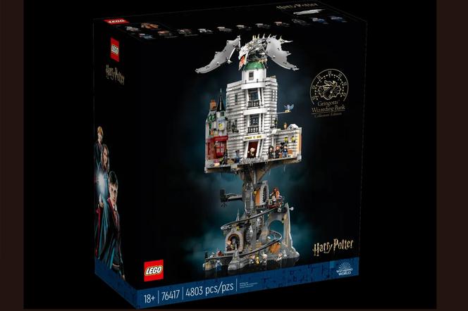 Nowe klocki Lego Harry Potter - Bank Gringotta w edycji kolekcjonerskiej jest niesamowity! [ZDJĘCIA]