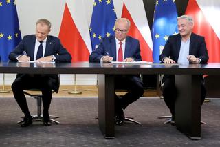 Podpisanie umowy koalicyjnej