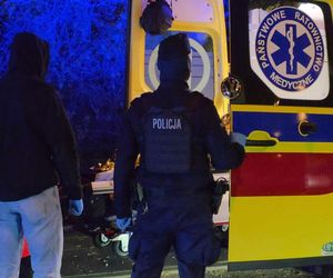 Furiat szalał na Mokotowie. Zrzucał meble na samochody