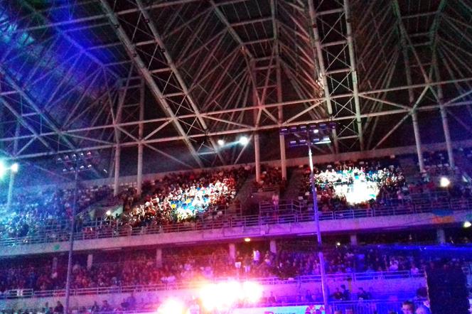 KnockOut Boxing Night 7 - stadion miejski w Rzeszowie (trybuny)