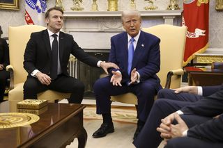 Spotkanie Trump - Macron