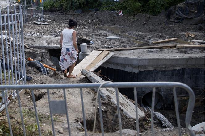 Budują trasę łagiewnicką, odcięli dom od miasta