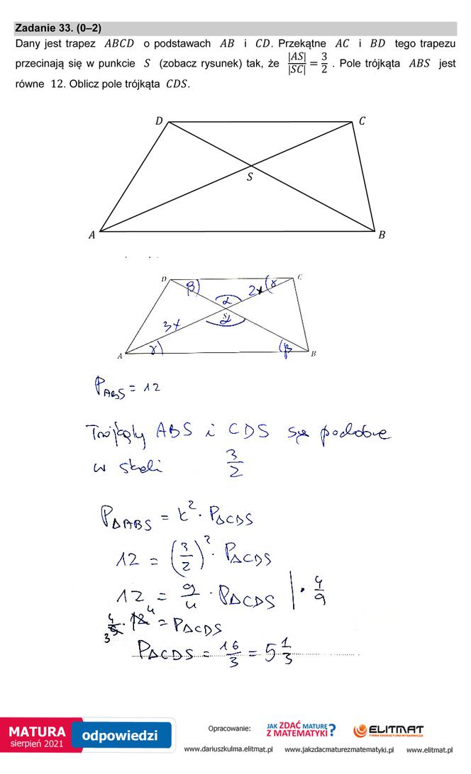 Matura poprawkowa 2021, matematyka. Odpowiedzi, pytania, arkusze CKE [24.08.2021]