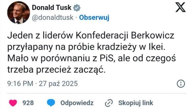 Poseł Konrad Berkowicz ujęty w sklepie IKEA. Internauci mają używanie. Najlepsze MEMY