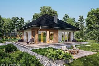 Projekt domu C444g Czterolistna koniczyna wariant VII - wizualizacje, plany, rysunek