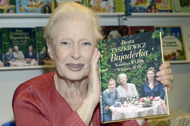GWIAZDY na Warszawskich Targach Książki. Beata Tyszkiewicz