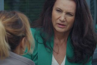 M jak miłość, odcinek 1824: Kama (Michalina Sosna), Aleksandra (Małgorzata Pieczyńska)