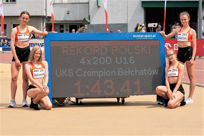 Trzy medale i rekord Polski. Młode lekkoatletki z Bełchatowa pokazały moc! [AUDIO]