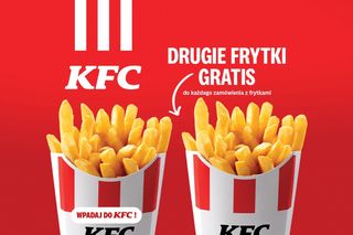 KFC zapowiada frytkowe szaleństwo. Drugie frytki gratis!