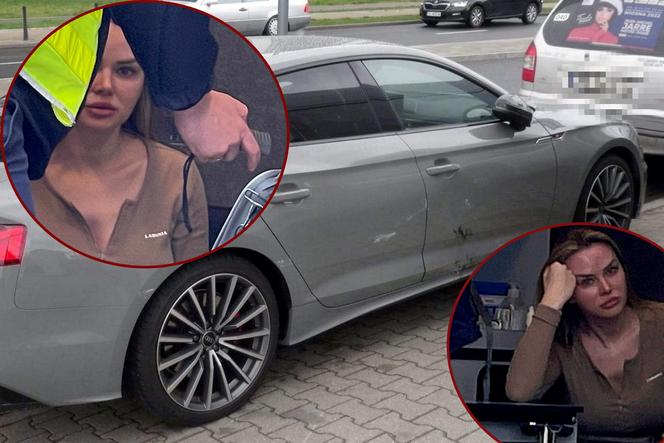 Ola Ciupa miała stłuczkę! Jej luksusowe Audi mocno oberwało