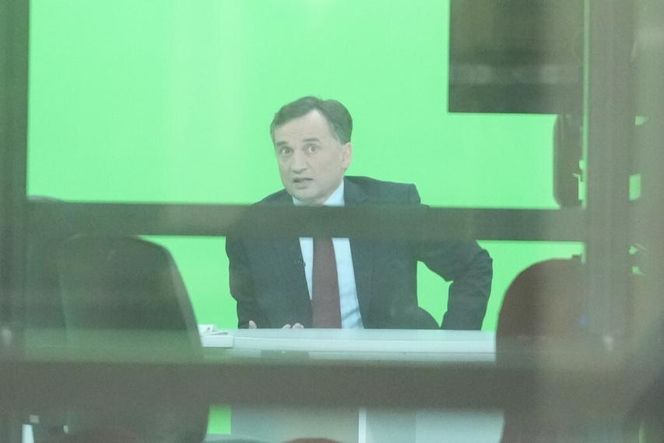 Zbigniew Ziobro w studio TV Republika