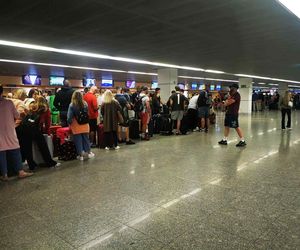 Drony nad Polską. Lotnisko Chopina