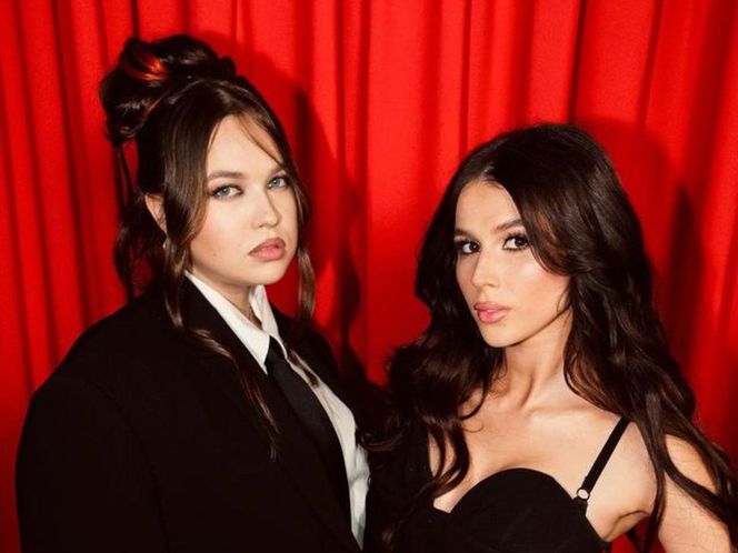 Roksana Węgiel i Anastazja Maciąg